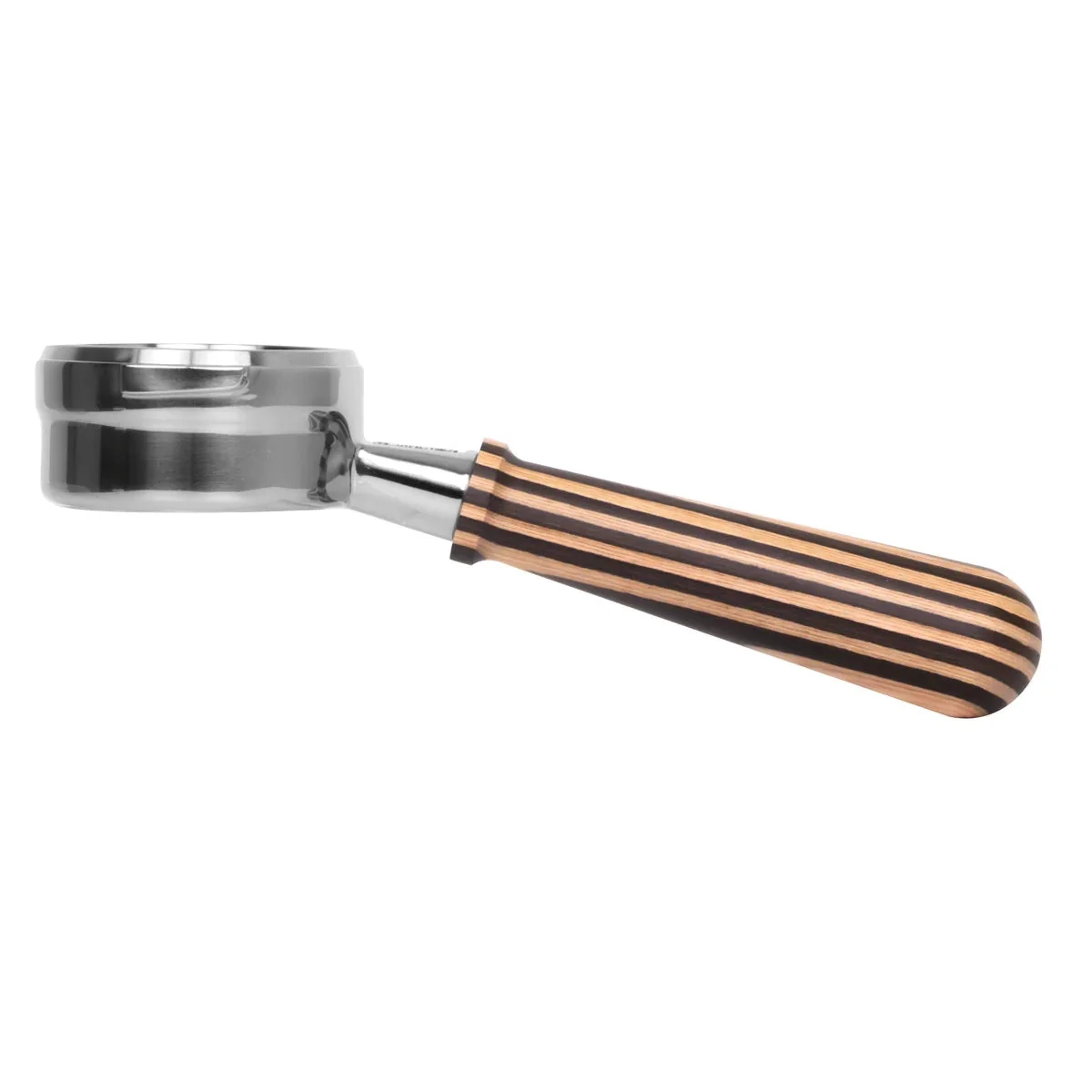 Pesado Stainless Steel Bottomless Hybrid Portafilter (5.0mm) - Black / Iris - Image 16