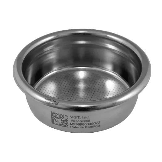 VST Precision Double Portafilter Basket - 15g - Ridged - Image 3