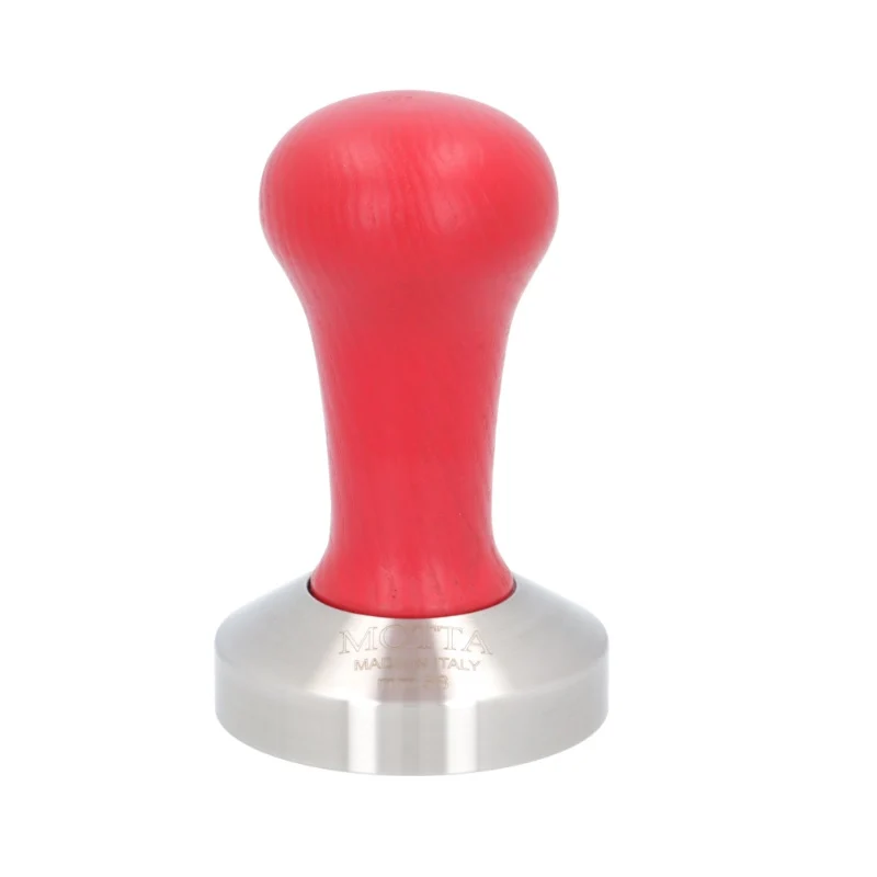 Motta Wooden Coffee Tamper - 51mm / Flat / Dark Wood - Image 5