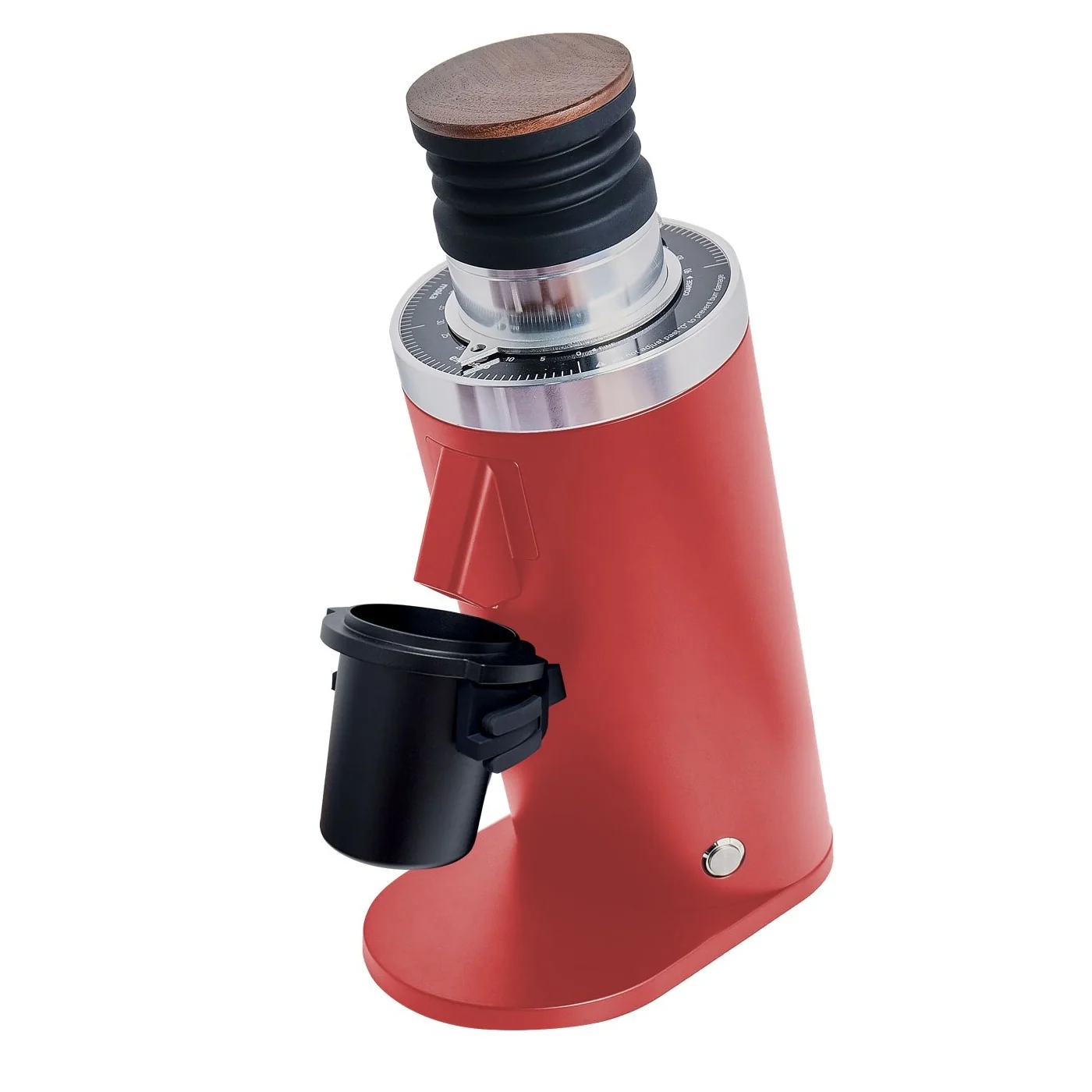 Turin Grinders Turin DF64 Gen 2 Single Dose Coffee Grinder - Grey / Red Titanium - Image 9