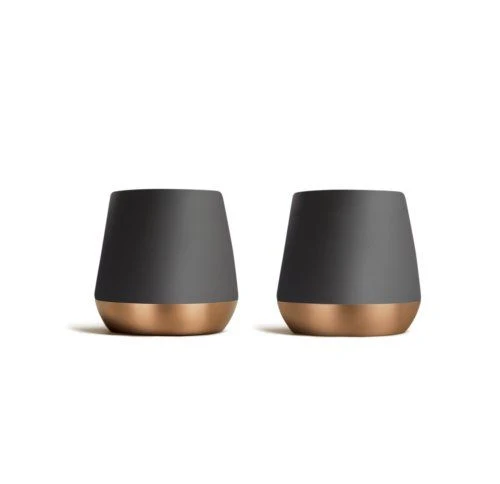 Fellow Joey Double Walled Ceramic Mugs - Matte Black / Copper / Joey 8oz (237ml) - Image 5