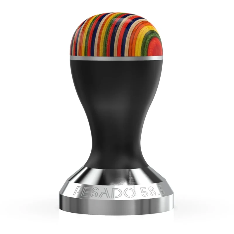 Pesado Tamper (Breville 54mm) - Black / Silver - Image 5