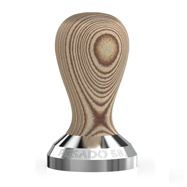 Pesado Tamper (Breville 54mm) - Black / Silver - Image 18