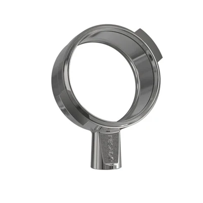 Pesado Stainless Steel Bottomless Hybrid Portafilter (Gaggia Classic) - Black / Bronze - Image 2