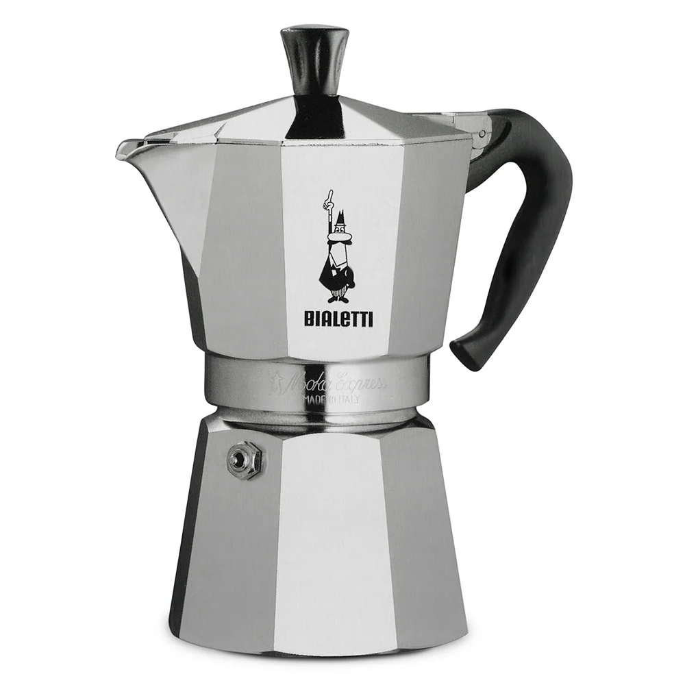 Bialetti Moka Express® Stovetop Espresso Maker - 6 cup (300ml) / Red - Image 3