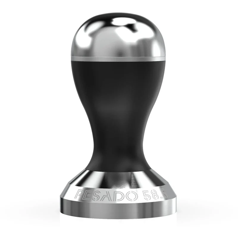Pesado Tamper (Breville 54mm) - Black / Silver - Image 4