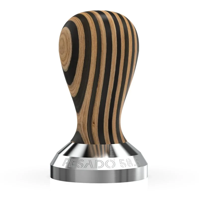 Pesado Tamper (Breville 54mm) - Black / Silver - Image 17