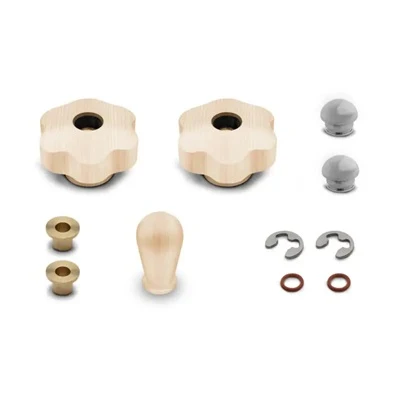 Lelit Wood Kit For Mara - Walnut Wood - Image 3