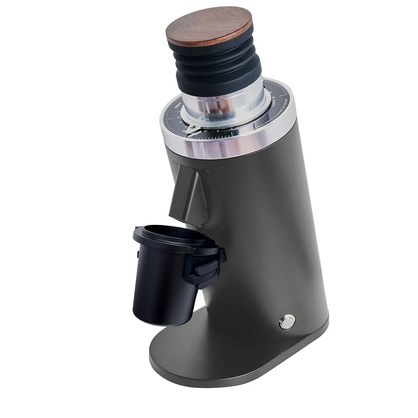 Turin Grinders Turin DF64 Gen 2 Single Dose Coffee Grinder - Grey / Red Titanium - Image 5