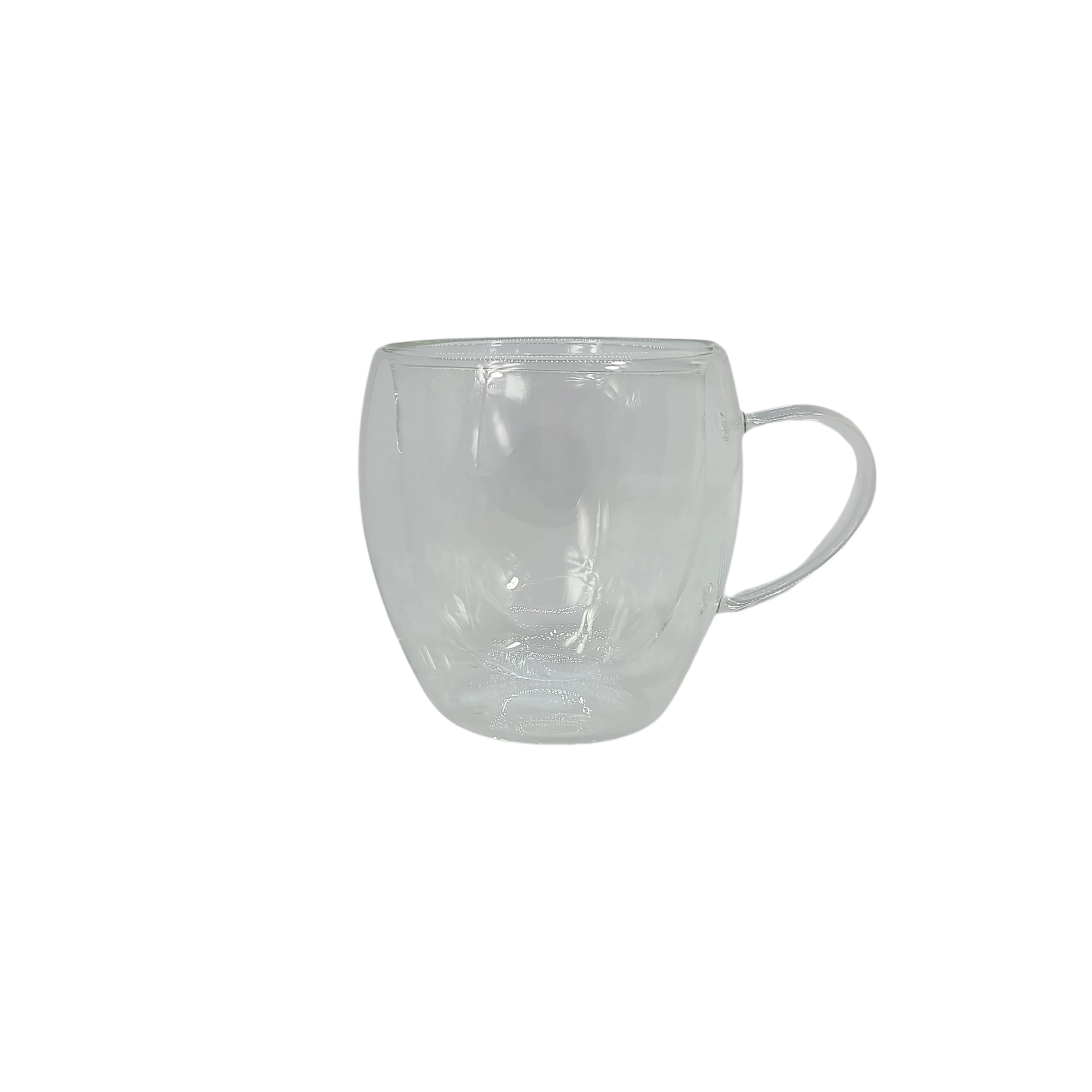 Double Wall Glass With Handle (4 sizes) - 8oz (250ml) - Image 2