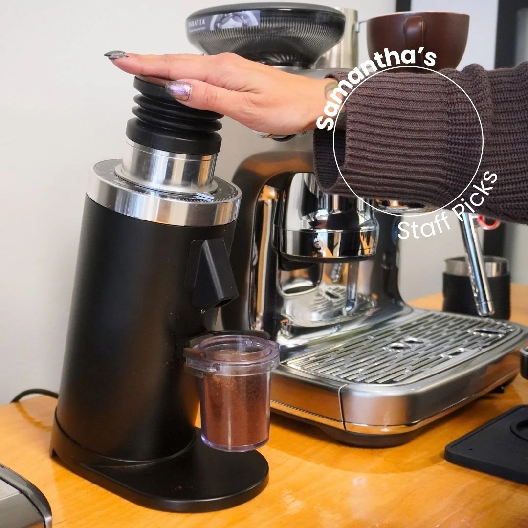 Turin Grinders Turin DF64 Gen 2 Single Dose Coffee Grinder - Grey / Red Titanium - Image 2