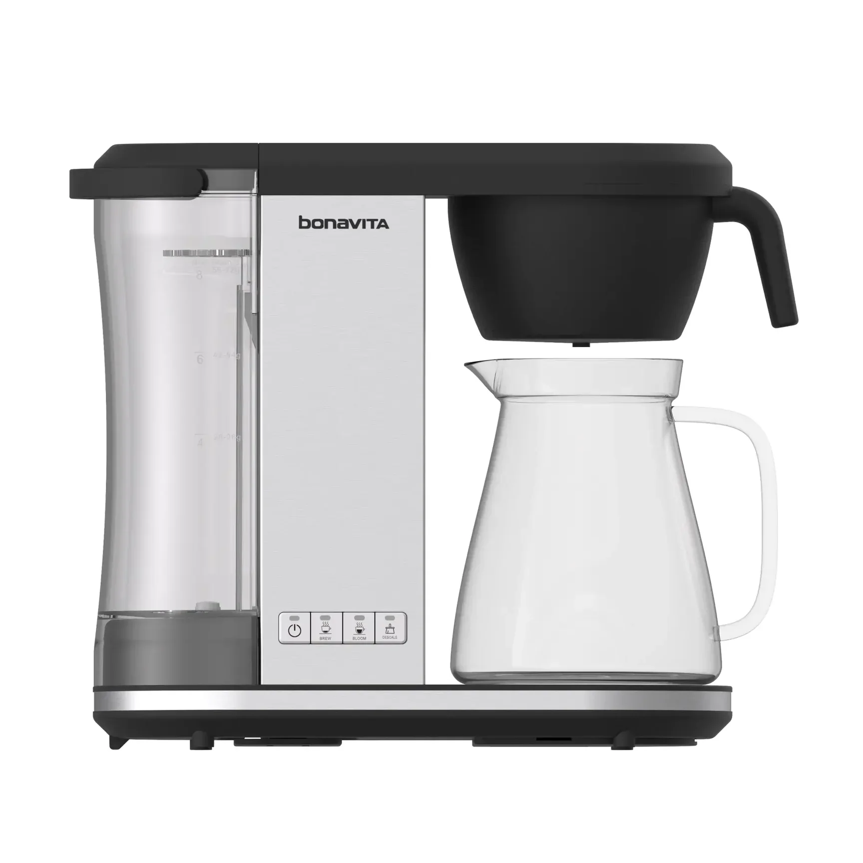 Bonavita Enthusiast 8-Cup Drip Coffee Brewer with Glass Carafe - Matte Black - Image 2