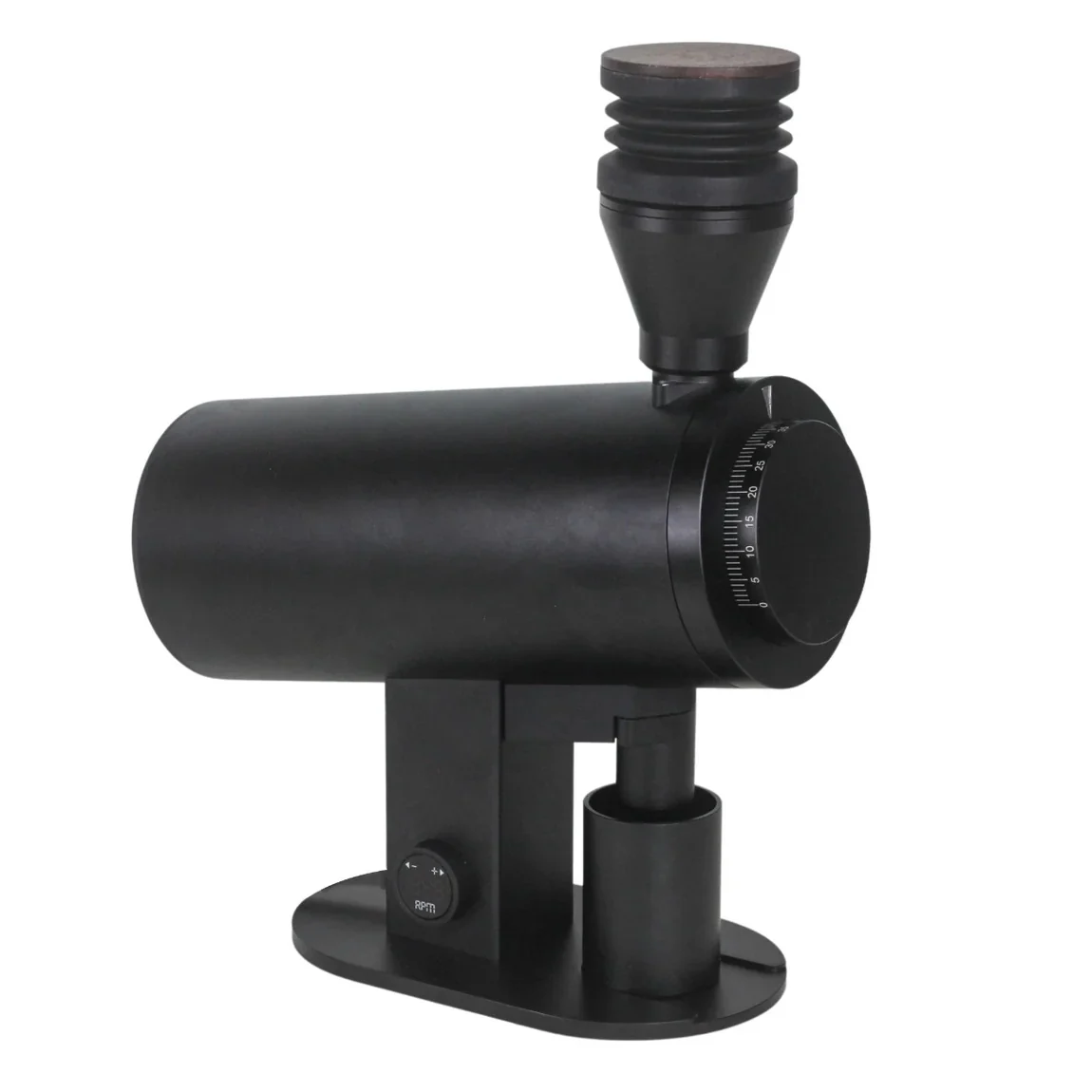 Turin Grinders Turin DF83V Variable Speed Single Dose Coffee Grinder - Black / Espresso - Image 2