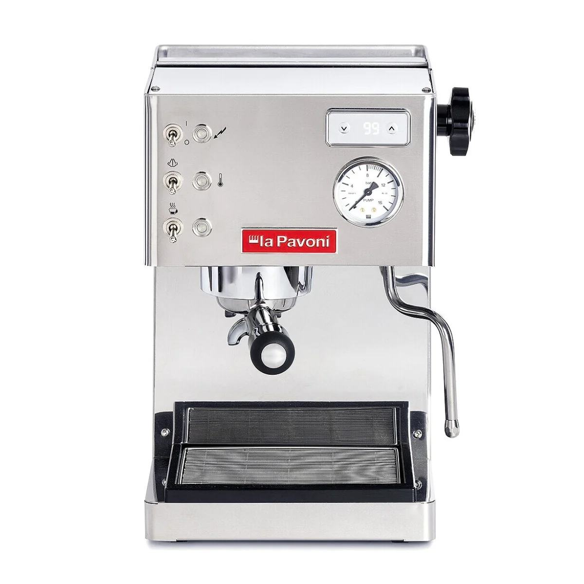 La Pavoni New Casabar PID Espresso Machine - Black - Image 2