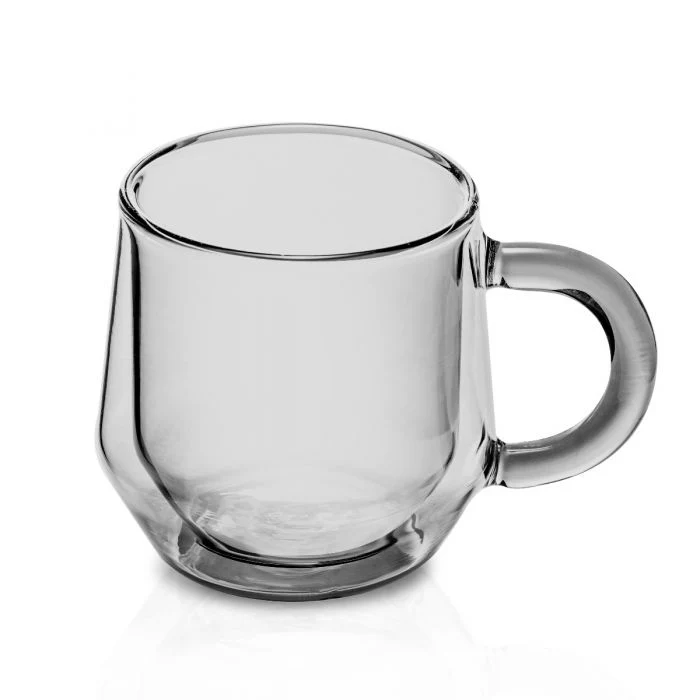 Hearth Double Wall 8oz (240ml) Glass - Set of 2 - Clear - Image 2