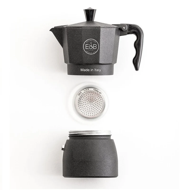 E&B Lab Classic Moka Pot - 6 cup - Image 2