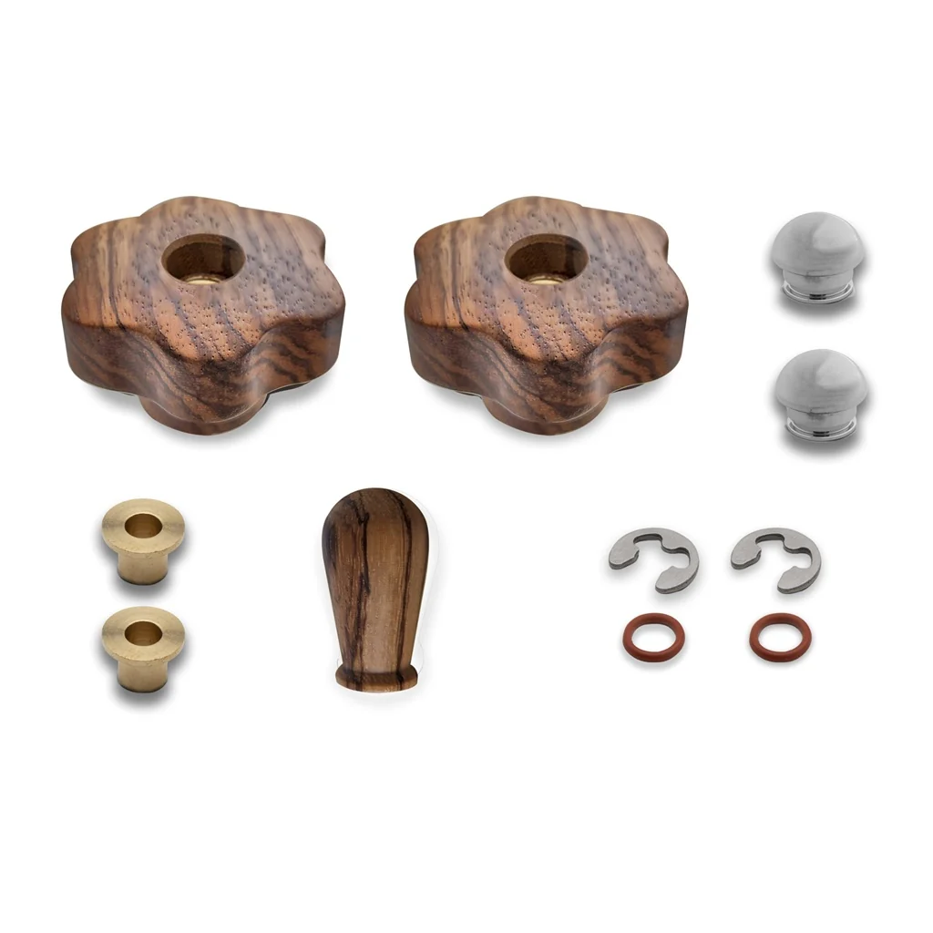 Lelit Wood Kit For Mara - Walnut Wood - Image 4