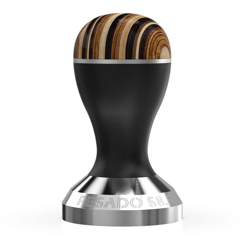 Pesado Tamper (Breville 54mm) - Black / Silver - Image 6
