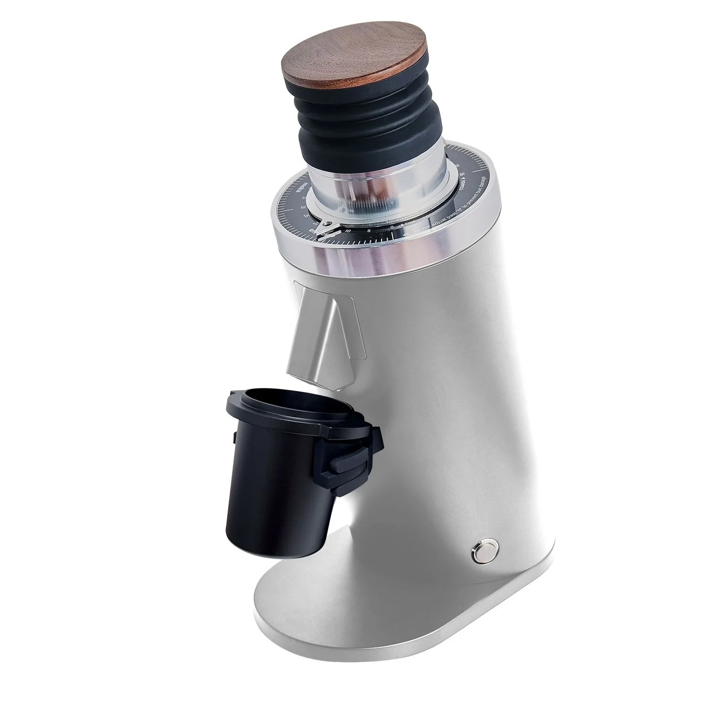 Turin Grinders Turin DF64 Gen 2 Single Dose Coffee Grinder - Grey / Red Titanium - Image 6