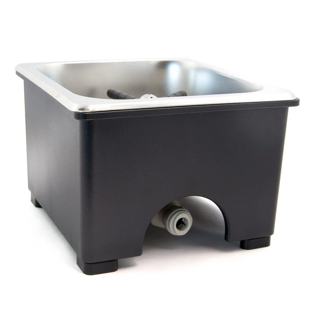 Espresso Parts Counter Top Rinser 6"x6"x2" Pan Size - Image 3