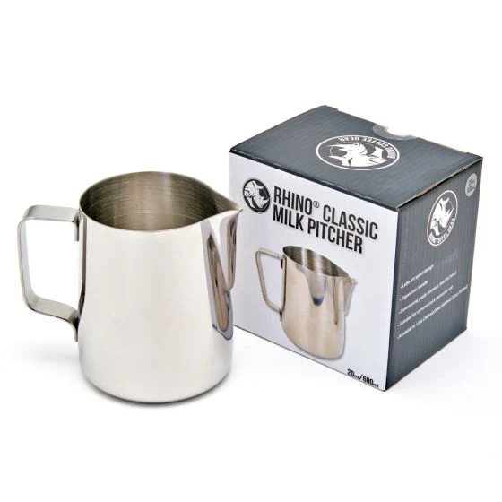 Rhino Coffee Gear Classic Milk Pitcher (4 sizes) - 32oz - Image 6