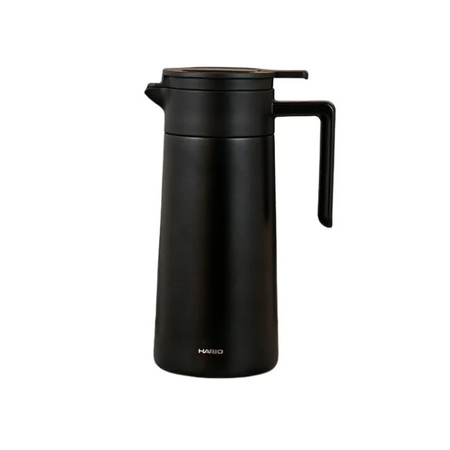 Hario Double Walled Ceramic Coated Metal Server - White / 800ml