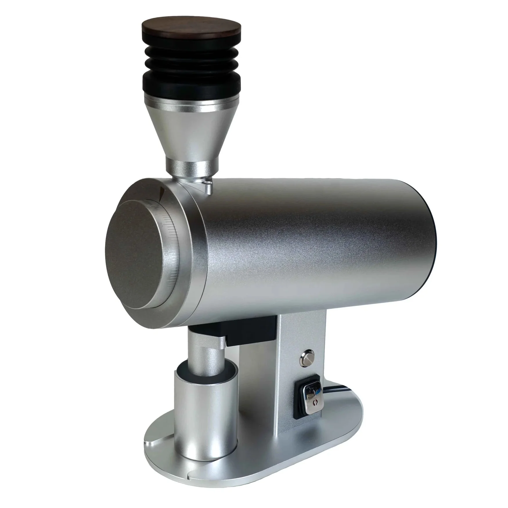 Turin Grinders Turin DF83V Variable Speed Single Dose Coffee Grinder - Black / Espresso - Image 5