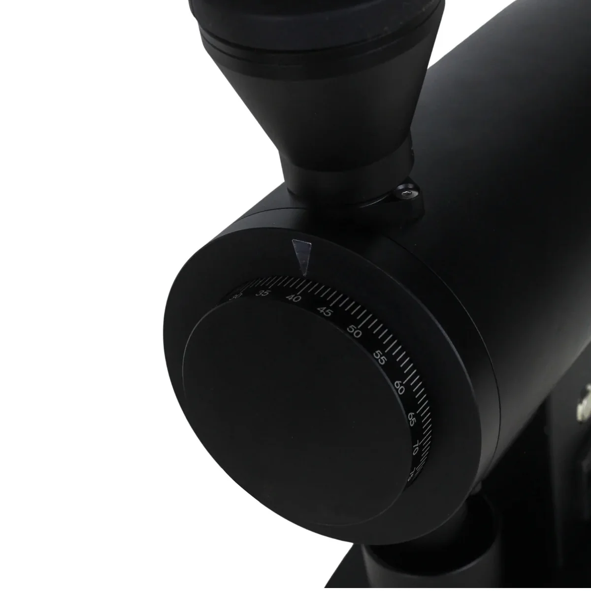 Turin Grinders Turin DF83V Variable Speed Single Dose Coffee Grinder - Black / Espresso - Image 4