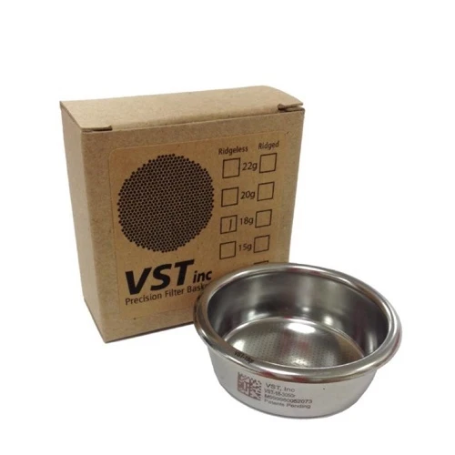 VST Precision Double Portafilter Basket - 15g - Ridged - Image 2